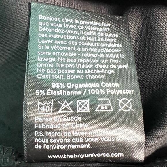 The Tiny Universe Tiny Wings Dress Size 8 Years Black Organic Cotton NEW - Picture 11 of 13